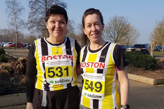 Jo Heron and Jessica Bland.