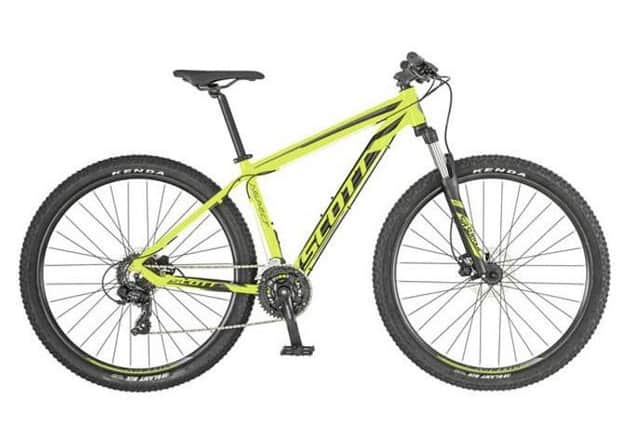 The stolen bicycle.