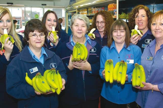Staff at the Eastwood Road Co-op in Boston 10 years ago.