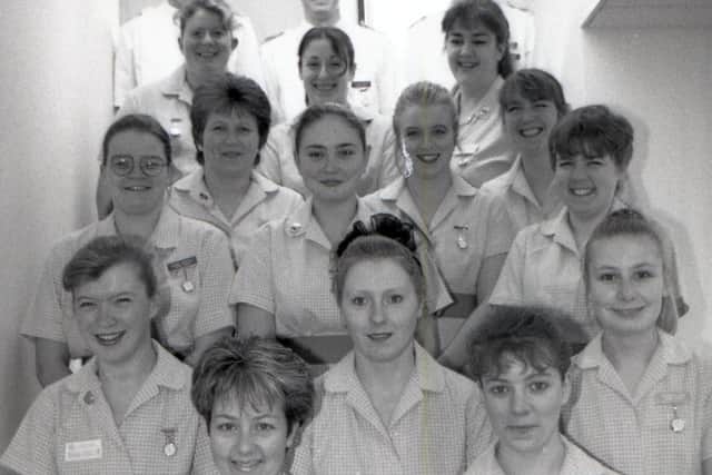 The newly qualified nurses of 1994.