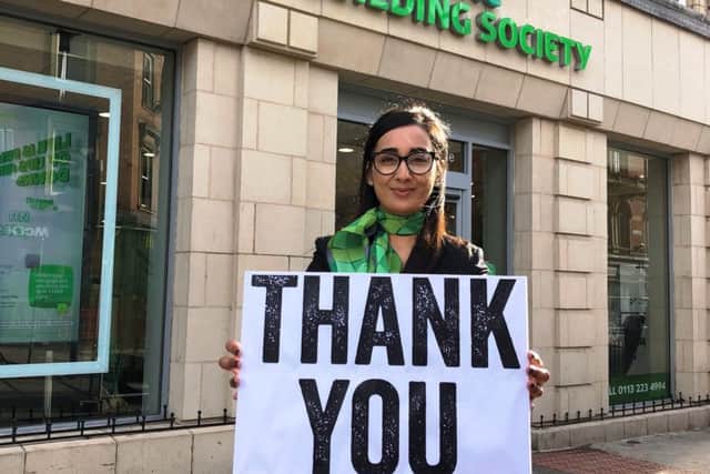 Thanks are given for all those who have supported the Yorkshire Building Society's support for End Youth Homelessness.