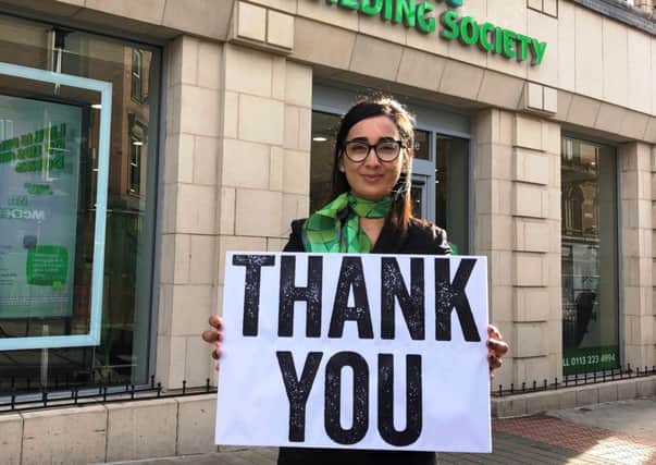 Thanks are given for all those who have supported the Yorkshire Building Society's support for End Youth Homelessness.