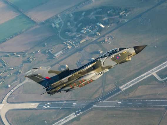 Nine of these Tornados will be performing a farewell flypast over RAF Cranwell on Thursday.