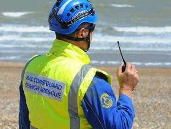 Mablethorpe Coastguard responded to reports of mystery lights over the Lincolnshire coast.