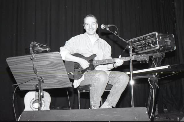 Midge Ure during a performance at Blackfriars Arts Centre, in Boston, 25 years ago.