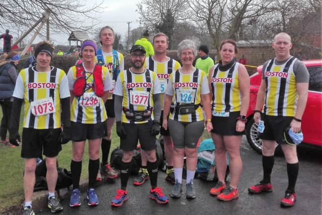Boston Community Runners at the Belvoir Challenge.