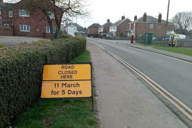 Residents are set to face disruption in Woodville Road, Boston.