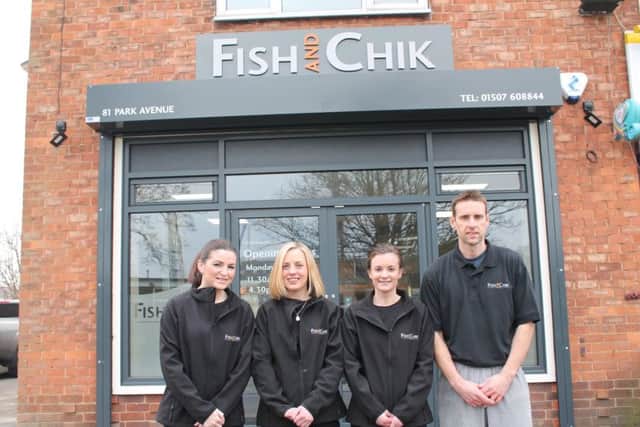 Owner Tristan Libell alongside Lucy Lewis, Natalie Mountain and Lucy Liles.