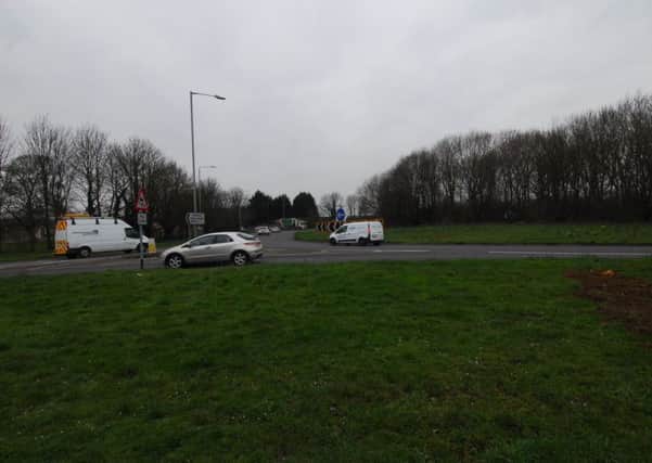 Holdingham Roundabout - will undergo work to add in extra lanes and traffic lights. EMN-190503-095930001