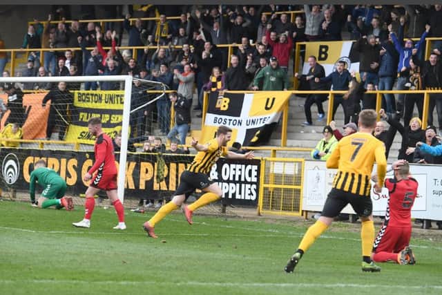 Boston United v Telford.