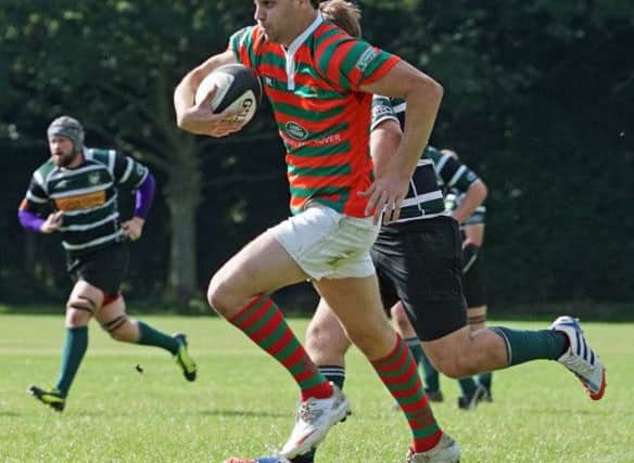 Centre Will Pridgeon scored twice against Newark EMN-190403-121350002