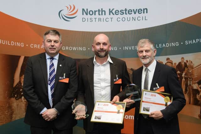 Best new housing development. Winner: Land adjacent to 16 Wellhead Lane, Nocton. Builder: Stonewall Homes Ltd. Architect: Clive Wicks Associates.
North Kesteven Building Excellence Awards 2019 held at North Kesteven District Council's council chamber, Sleaford, Lincolnshire.
Picture: Chris Vaughan Photography for NKDC
Date: February 21, 2019 EMN-190403-115012001