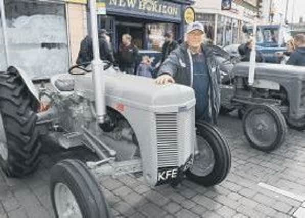 James Potts, of Wyberton, with his 1956 TEF Ferguson tractor. EMN-190403-122308001
