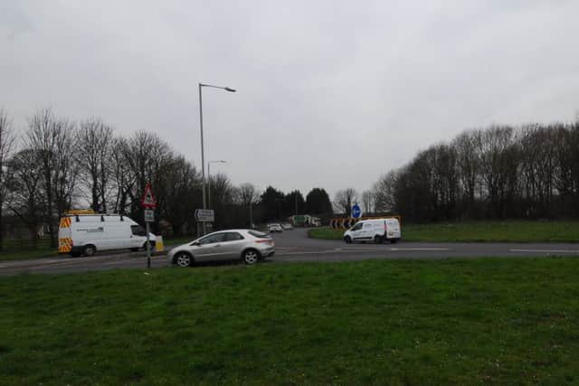 Holdingham Roundabout - will undergo work to add in extra lanes and traffic lights. EMN-190503-095930001