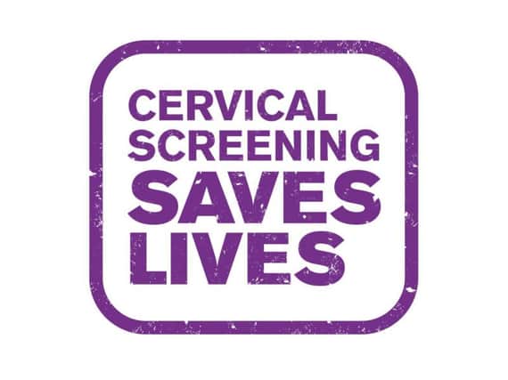 New cervical screening campaign logo.