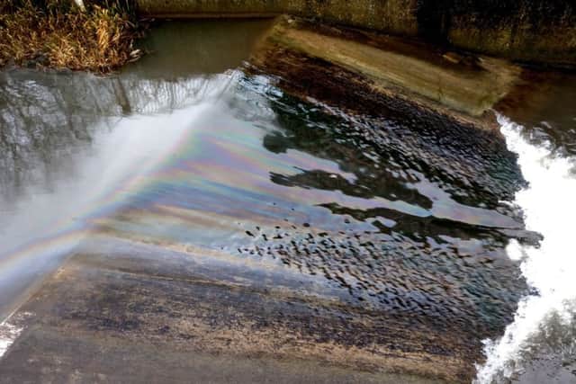 An 'oily substance' has appeared on the River Bain. Picture: Amanda Hodgson. EMN-190603-111116001