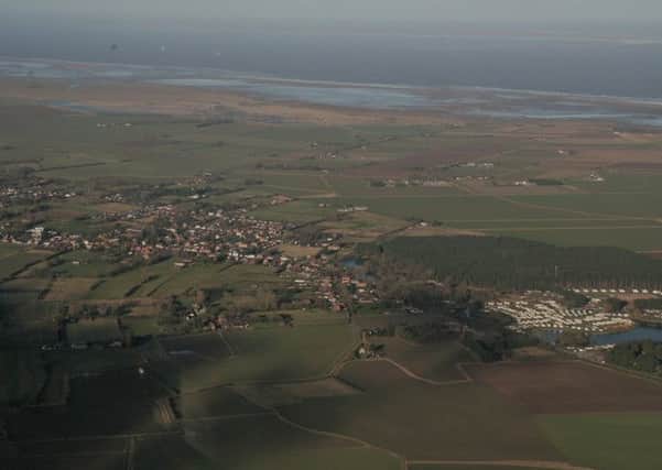 The view of North Somercotes to Donna Nook. Photo: Chris/Geograph.
