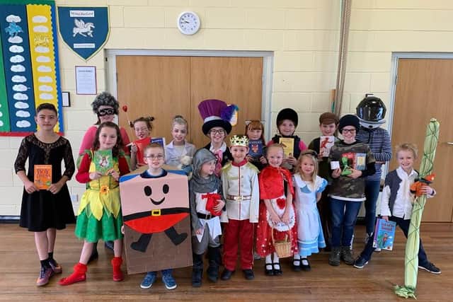 Winchelsea Primary School children in Ruskington dressed up for World Book Day 2019.