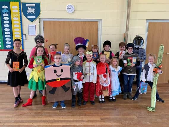 Winchelsea Primary School children in Ruskington dressed up for World Book Day 2019.