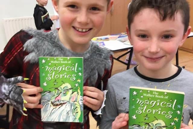 Children at Chestnut Street School, Ruskington could take home a book they had not read before on World Book Day.