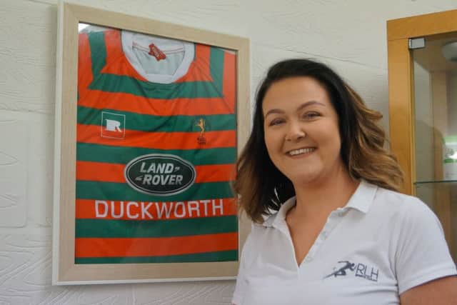 On-site physio Rebecca Hamilton EMN-191203-074645001
