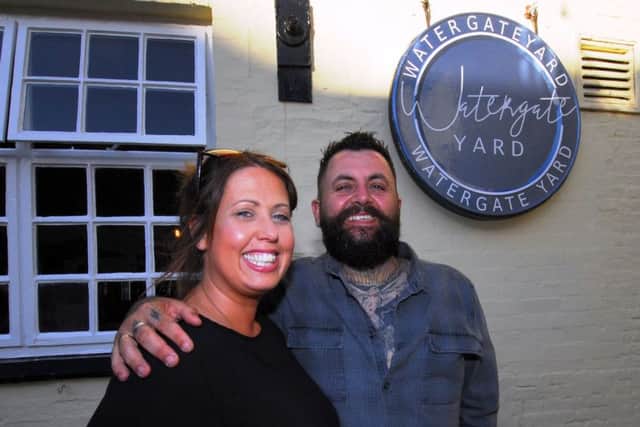 Hollie and Ryan Blankley of Watergate Yard. EMN-191203-144612001