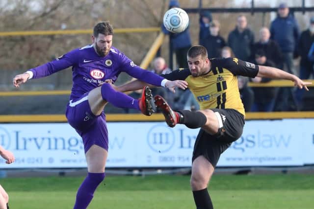 Southport v Boston United. Photo: Eric Brown