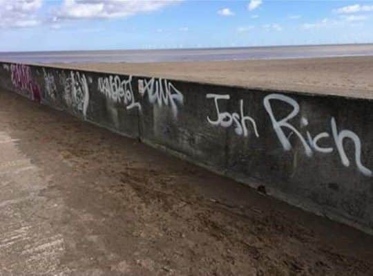 Police are applealing for help to catch those responsible for the graffiti. ANL-191103-154934001