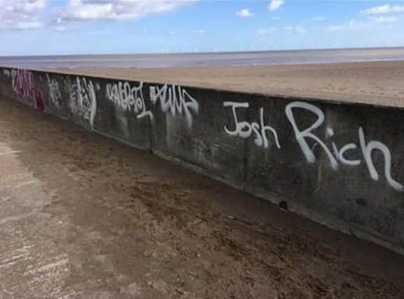 Police are applealing for help to catch those responsible for the graffiti. ANL-191103-154934001