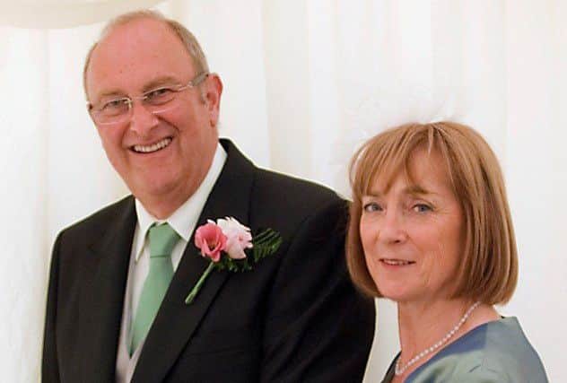 David Sandwith with his wife, June.