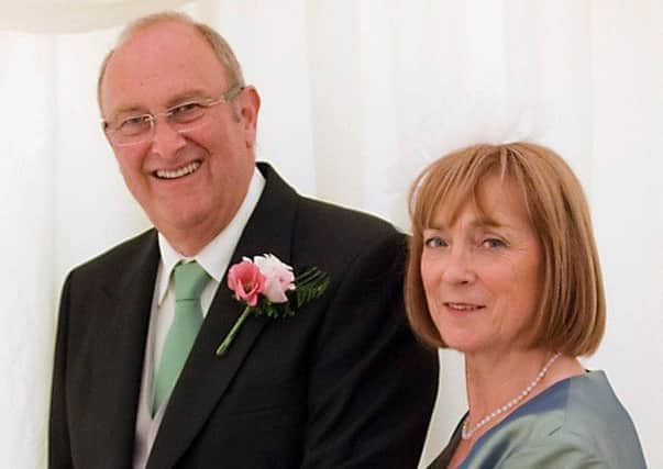 David Sandwith with his wife, June.