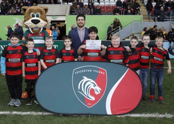 Sleaford RFC juniors trad hallowed turf at Welford Road EMN-191103-164435002