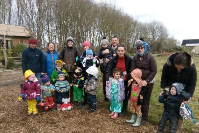 The  Mini Makers Club enjoying Pancake Day and World Book Day at Skegness Eco Centre. ANL-191103-172541001