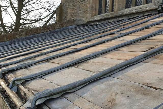 The lead stolen will leave Navenby church with a bill of up to £40,000 to repair. EMN-191103-180849001