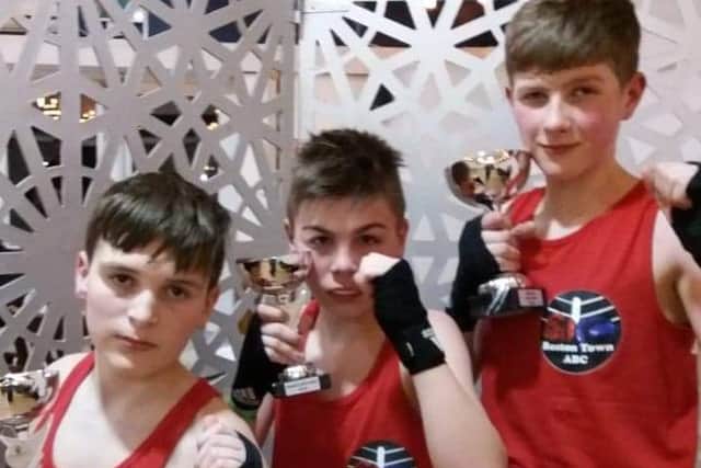 The Boston Town ABC trio. q4xFPhHktLxK48QqalIP