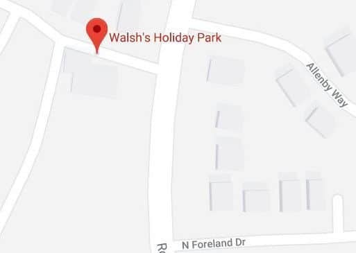 Walshs Holiday Park Roman Bank Skegness PE25 1QP. Last rated on September 10, 2018. Copyright: Google.