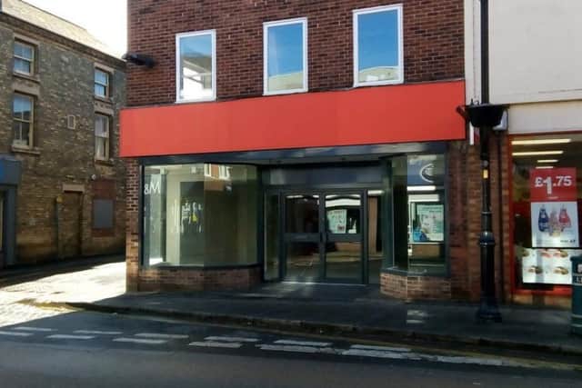 The former Thorntons shop in Southgate, Sleaford, to become a British Heart Foundation charity shop in April. EMN-191203-170403001