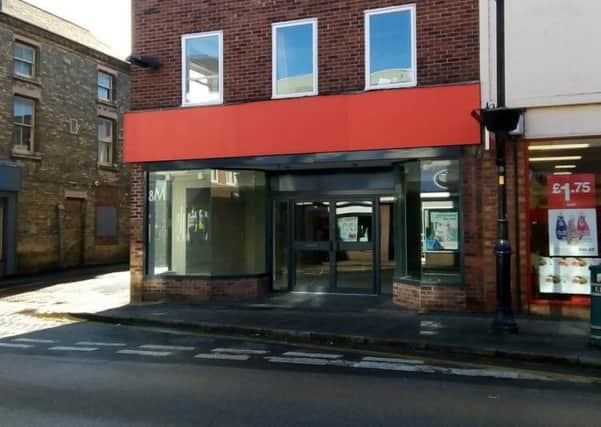 The former Thorntons shop in Southgate, Sleaford, to become a British Heart Foundation charity shop in April. EMN-191203-170403001