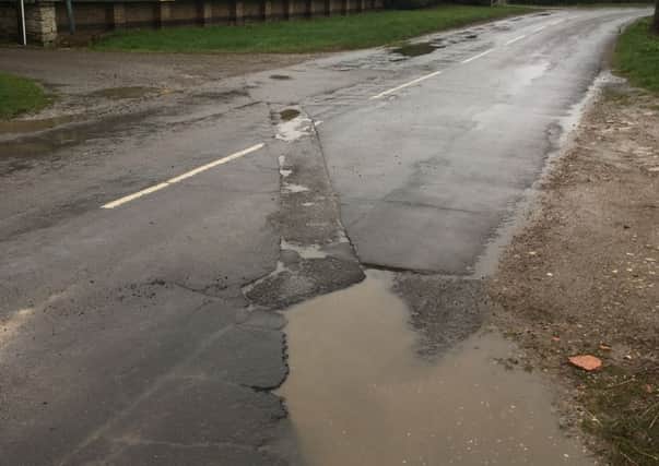 Pitted - potholes are getting worse and they are being overlooked by the reporting system, claims Craig Wood from Burton Pedwardine parish meeting. EMN-190319-133213001