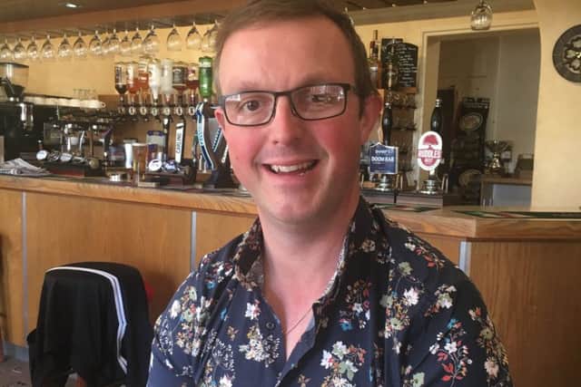 Marcus Hrubesch of the Solo Bar in Sleaford.