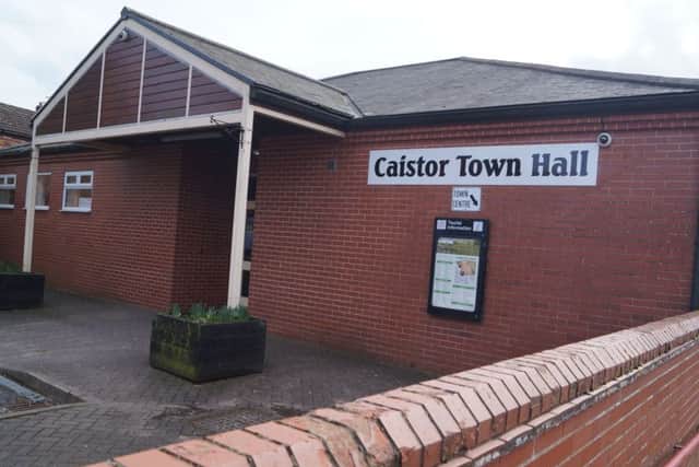 Voting will take place in Caistor Town Hall EMN-190313-173601001