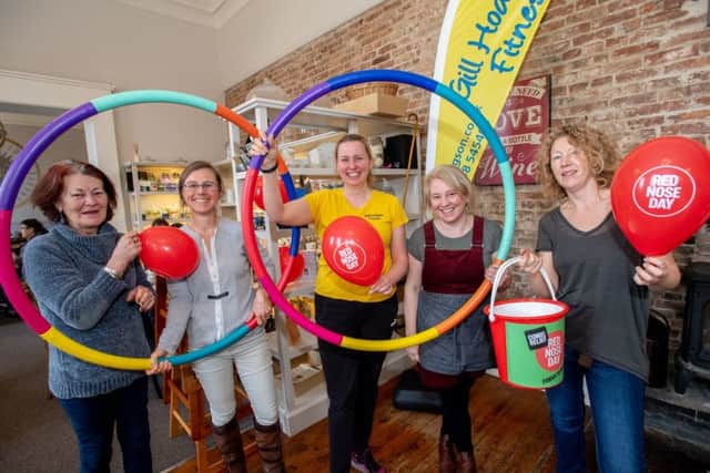 Red Nose Day at the School House Coffee Bar.