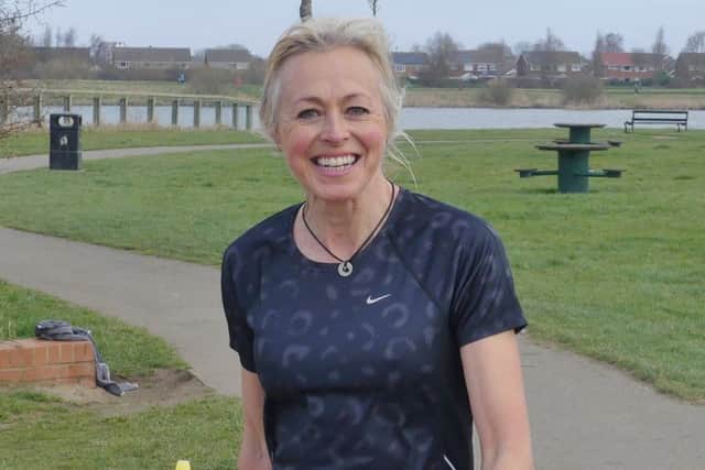 Janine Stones back on familiar ground at the Cleethorpes Parkrun EMN-190318-153857002