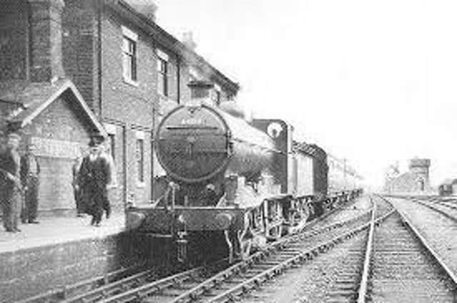 The Old Railway: Horncastle Station (courtesy of Horncastle History and Heritage Society) EMN-190318-220744001