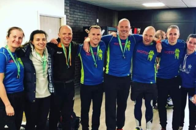 Runners at the Notts20.