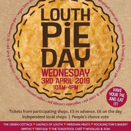 Get involved with Louth Pie Day