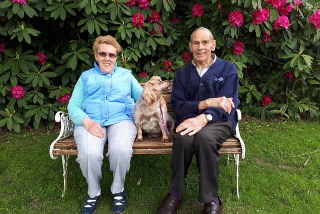 Elaine and Bernard have just celebrated their 60th wedding anniversary.