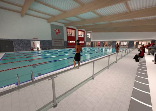 How the new pool would look at St George's Academy.