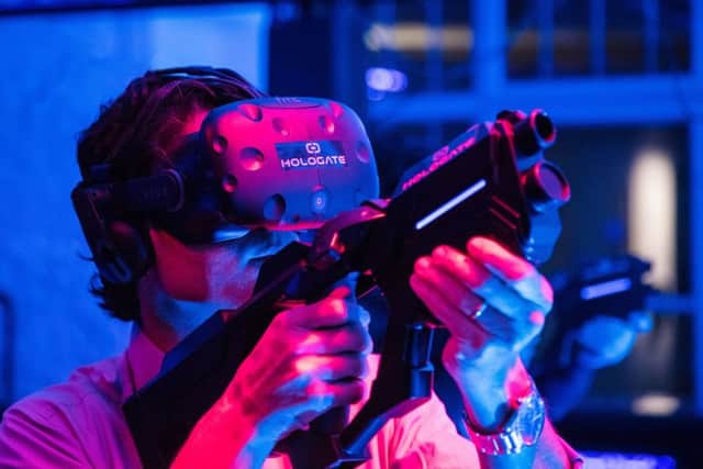 Tthe Hologate Virtual Reality Experience has been installed within the arcade at Skegness Pier. ANL-190320-072517001