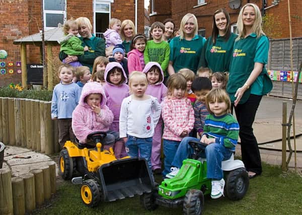 Little Learners Nursery School, in Skegness, 10 years ago.
